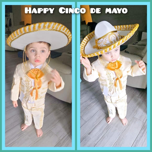Toddler T4 Mariachi Mexican outfit costume - Picture 8 of 8